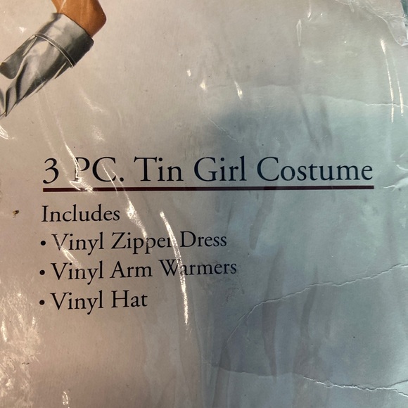 New Leg Avenue Silver Tin Girl Costume for women Small - Picture 4 of 6